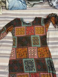 Boho Mirror Work Kurta