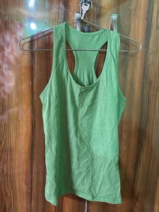 Green Racerback Tank Top