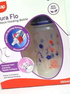 uvLap Natura Flo 250ml Baby Feeding Bottle | New |