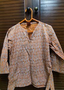 Printed Cotton Kurta