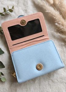 🆕Cute Light Blue Wallet 3 fold