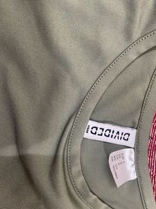Olive Green Basic T-Shirt