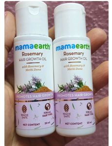 😍 MAMAEARTH ROSEMARY HAIR GROWTH OIL PACK OF 2⃣