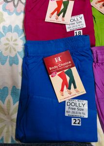 Bundle of 5 Colorful Leggings