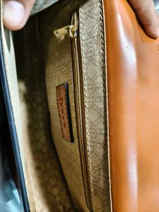 Stylish Brown Top Handle Bag