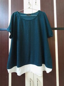 Socks Blue And White Top (Women)