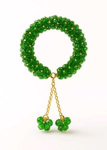 Green Beaded Bracelet