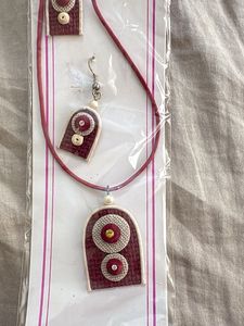 Handmade Jute Boho Jewellery Set