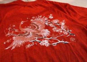 Classic Red Crew Neck T-Shirt