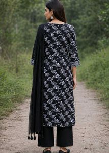🖤Combo Of Black Kurta Set