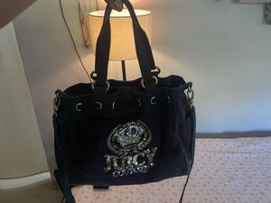 Juicy Couture Velvet Crown Bag