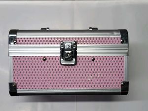 Pink Glitter Jewellery/Make Up Storage Box
