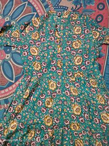 Beautiful Floral Print Kurta