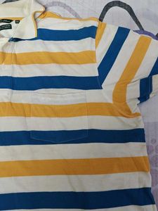 Men's Striped Polo Shirt