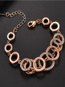 Rose Gold plated Circle Bracelet (NEW)