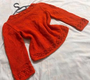 🎉Buy1 Get1 Free🎉 Orange Cardigan N
