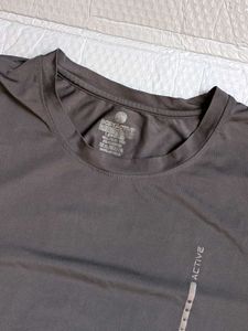 Men's Dark Grey Active T-Shirt