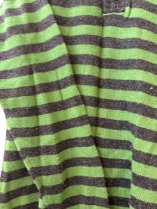 Bottle Green Striped Sweater