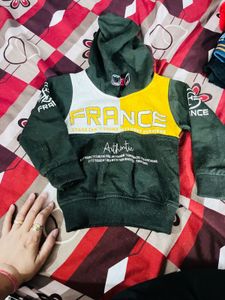 Cute France Hoodie &amp; Joggers Set