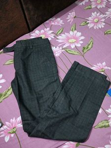 Taylored Grey charcoal Formal Pants