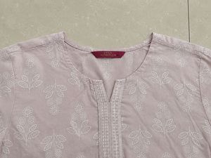 Elegant Pink short kurti