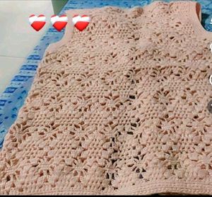 Crochet Floral Vest - Boho Chic
