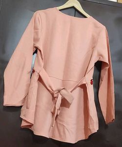 Peach Color Top For Girl Or Woman 34 Bust
