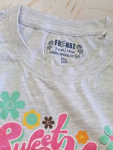 4-6 year Girls Friends Top &amp; Bottom Set