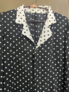 Chic Polka Dot Blazer - Timeless Style