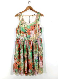 Multicolored Floral Dress (Women)