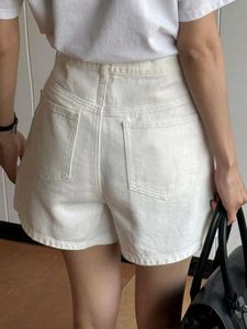 Cream Denim Shorts🩰✨️