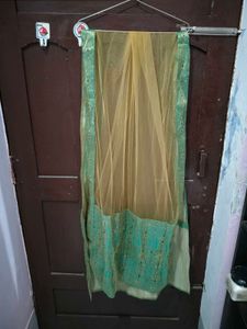 Elegant Teal Embroidered Anarkali Suit