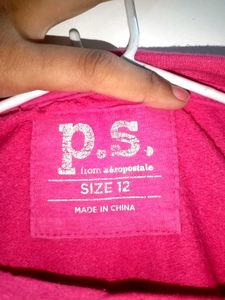 Pink "This Girl Can Change The World" Top