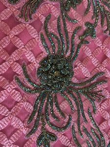 Embellished Pink &amp; Gold Tunic
