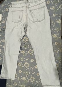 Light Wash Paneled Jeans