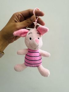 Piglet Plush Keychain
