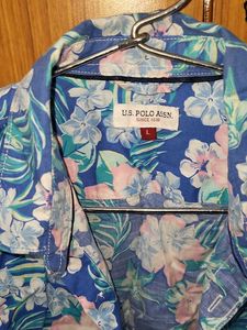 Shirt Floral US POLO .L