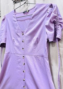 A-line dress Lavender Colour