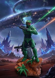 Halo 2 3d printed custom figure