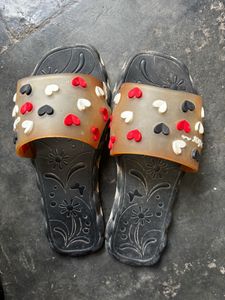 Fun Heart Decorated Slides