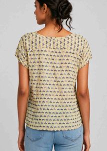 Cute Fox Print T-Shirt