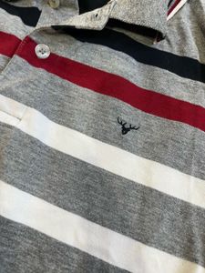 Men's Striped Polo T-Shirt
