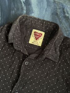 Classic Black Polka Dot Shirt