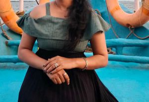 Off-Shoulder Top &amp; Midi Skirt Set