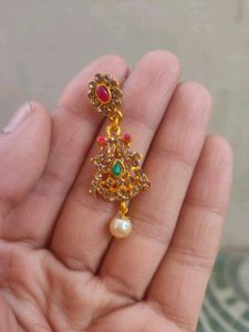 ONE GRAM GOLD FINISHING EARRINGS
