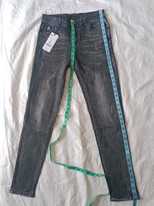Stylish Black Denim Jeans