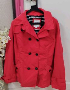 Red Casual Jacket