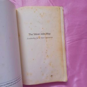 The Steve Jobs Way Book