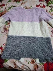 Cozy Colorblock Fuzzy Cardigan