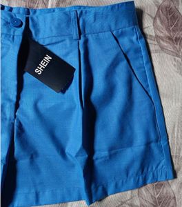 Bright Blue SHEIN Shorts